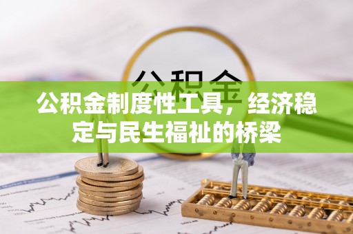 临西公积金制度性工具，经济稳定与民生福祉的桥梁