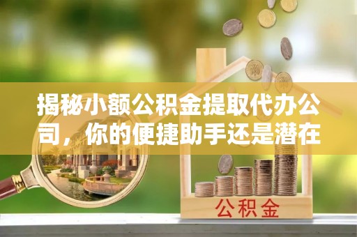临西揭秘小额公积金提取代办公司，你的便捷助手还是潜在风险？