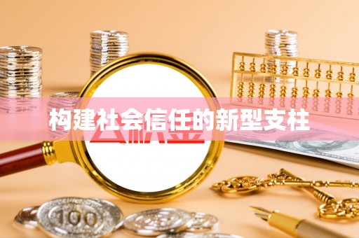 临西构建社会信任的新型支柱