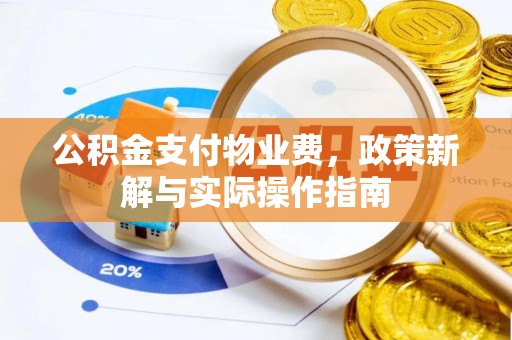 临西公积金支付物业费，政策新解与实际操作指南