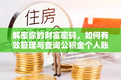 临西解密你的财富密码，如何有效管理与查询公积金个人账户信息