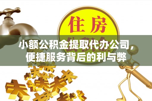 临西小额公积金提取代办公司，便捷服务背后的利与弊