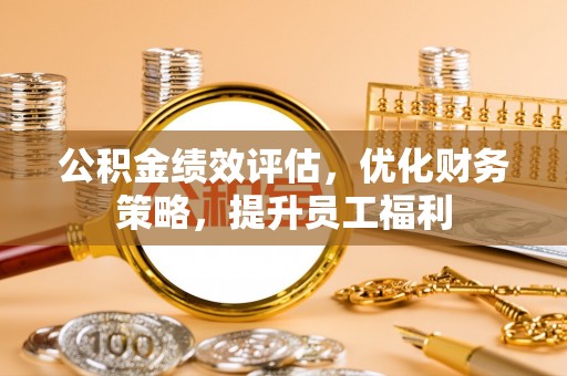 临西公积金绩效评估，优化财务策略，提升员工福利