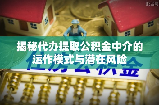 临西揭秘代办提取公积金中介的运作模式与潜在风险