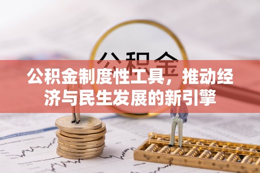 临西公积金制度性工具，推动经济与民生发展的新引擎