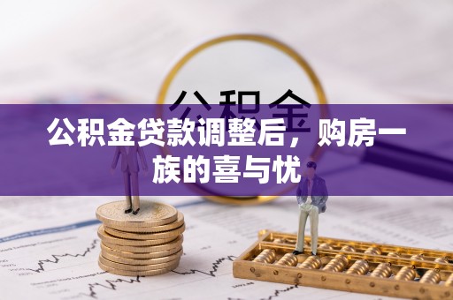 临西公积金贷款调整后，购房一族的喜与忧