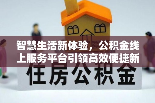 临西智慧生活新体验，公积金线上服务平台引领高效便捷新潮流