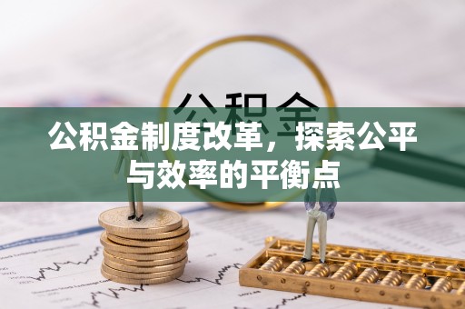 临西公积金制度改革，探索公平与效率的平衡点