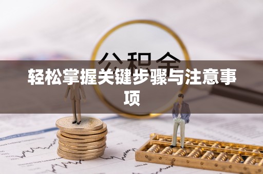 临西轻松掌握关键步骤与注意事项