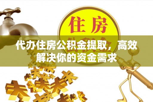 临西代办住房公积金提取，高效解决你的资金需求
