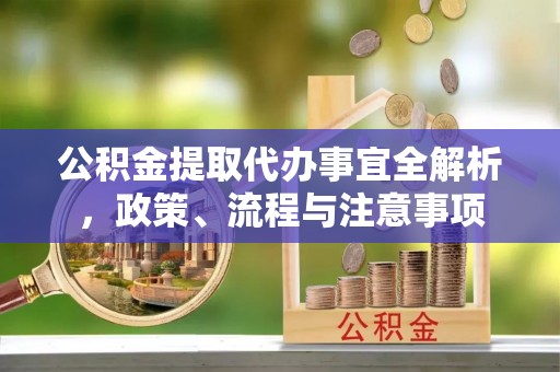 临西公积金提取代办事宜全解析，政策、流程与注意事项