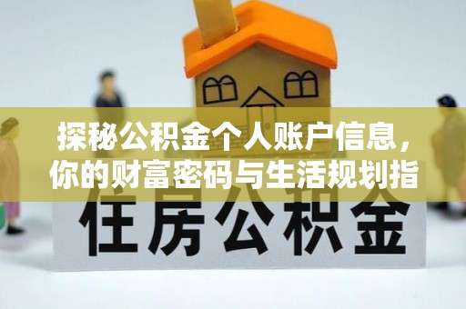 临西探秘公积金个人账户信息，你的财富密码与生活规划指南