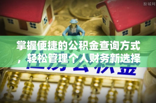 临西掌握便捷的公积金查询方式，轻松管理个人财务新选择