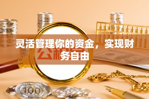 临西灵活管理你的资金，实现财务自由