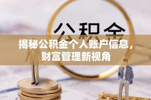 临西揭秘公积金个人账户信息，财富管理新视角
