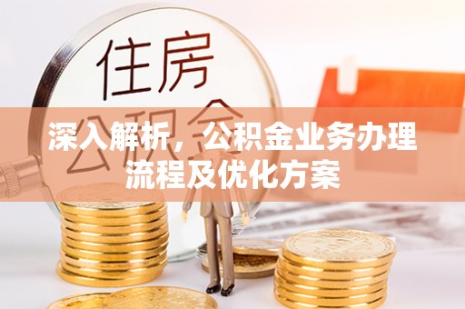 临西深入解析，公积金业务办理流程及优化方案