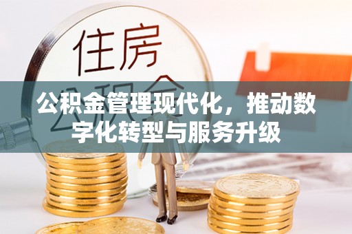 临西公积金管理现代化，推动数字化转型与服务升级